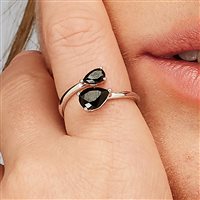 Ringe Brosway Dame FANCY MYSTERY BLACK in Silber Zirconia FMB119C - FMB119C
